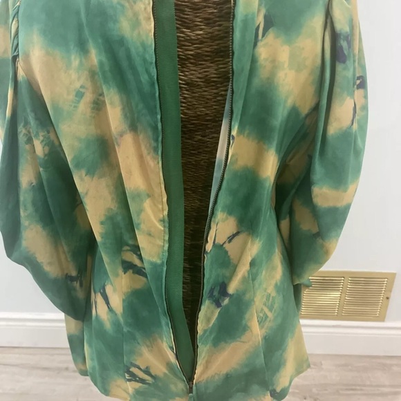 Ulla Johnston 100 % Silk blouse women  Size 8 Rare Woman’s Blouse - Picture 8 of 12